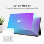 CODi Portable 16" 60Hz LED Monitor, Black (MO16P-2C)