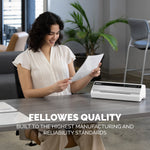 Fellowes Saturn 95 Thermal & Cold Laminator with 10-Sheet Starter Kit, 9.5" Width, White (5735801)