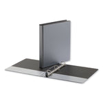 Deluxe Easy-To-Open D-Ring View Binder, 3 Rings, 1" Capacity, 11 X 8.5, Black