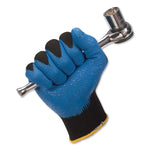 G40 Foam NITRILE* Coated Gloves, EN388: 3121X, 9.45" Long, Large (Size 9), Blue/Black, 12 Pairs