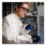 G40 Foam NITRILE* Coated Gloves, EN388: 3121X, 9.06" Long, Medium (Size 8), Blue/Black, 12 Pairs