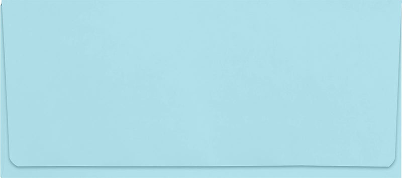 JAM Paper #9 Booklet Envelopes, 3 7/8" x 8 7/8", Pastel Blue, 50/Pack (R2176-50)
