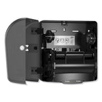 Mini Mechanical Hand Towel Roll Dispenser, For H71 System, 11.75 X 7.5 X 12.5, Black