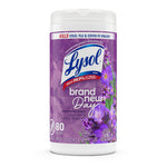 Lysol Brand New Day Disinfecting Wipes, Lavender & Cotton Blossom Scent, 80 Wipes/Canister, 6/Carton (RAC56264CT)