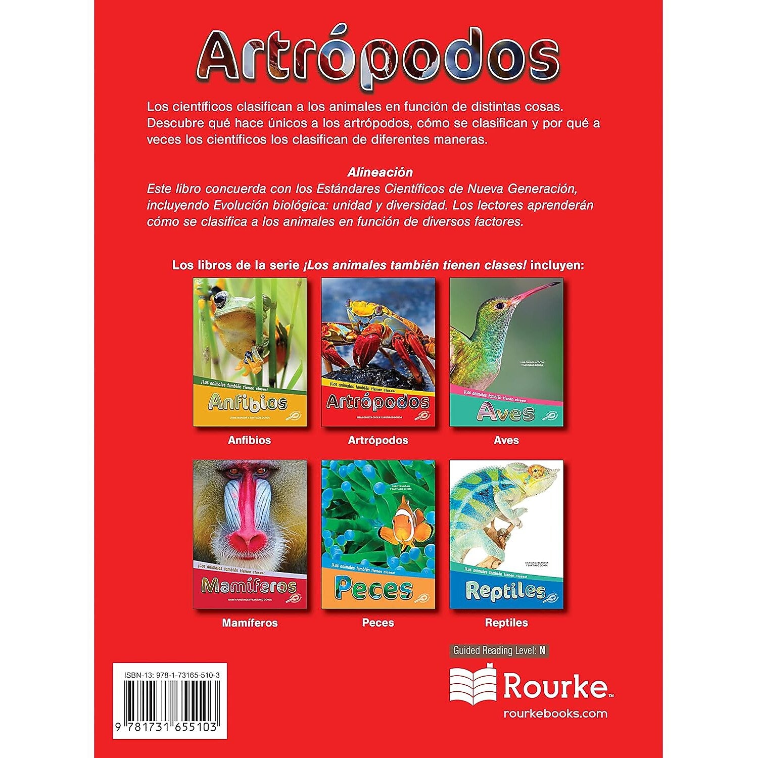 Carson-Dellosa Discovery Library Artrópodos, Hardcover (CD-9781731654595)