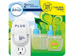 Febreze Fade Defy PLUG Air Freshener with 2 Oil Refills, Gain Original Scent, 0.87 Fl. Oz. (4166)