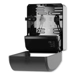 Electronic Hand Towel Roll Dispenser, 8" Roll, 12.32 X 9.32 X 15.95, Black