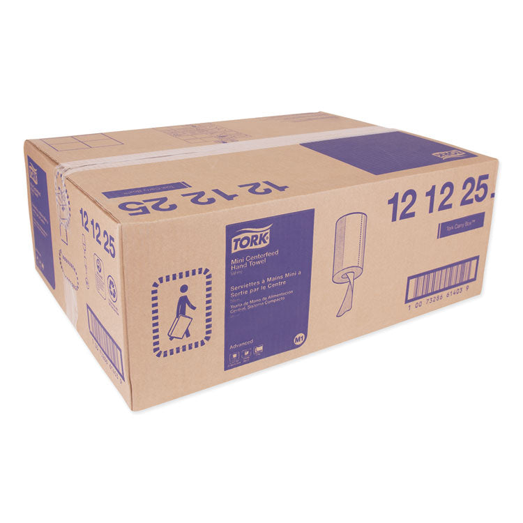 Advanced Soft Mini Centerfeed Hand Towel, 2-Ply, 8.3 x 11.8, 266/Roll, 12 Rolls/Carton