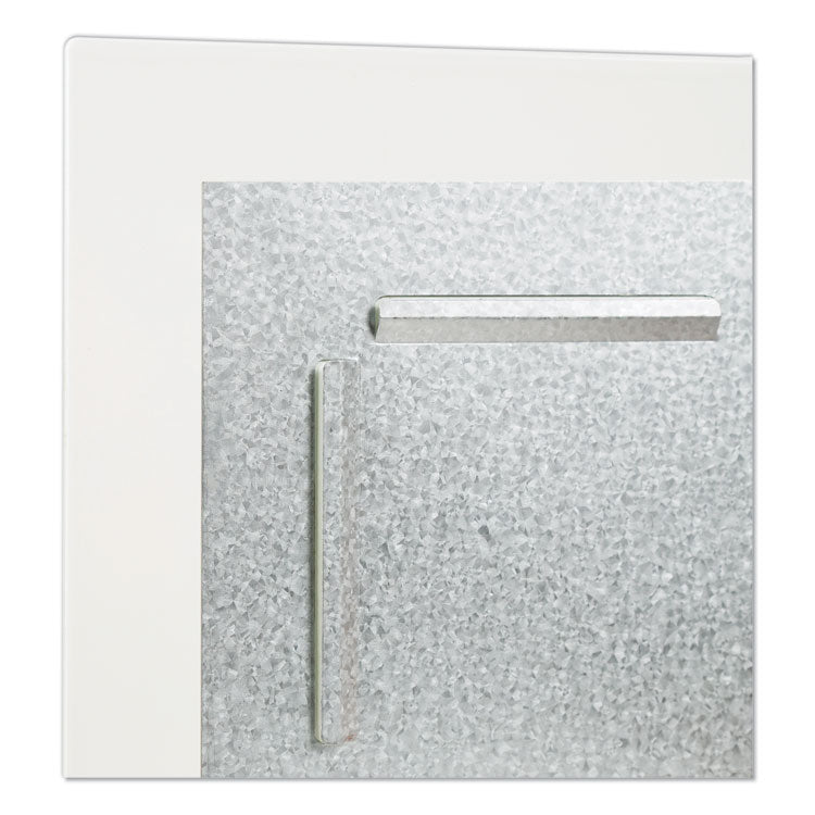 Floating Glass Dry Erase Calendar, Monthly Planning/Scheduling, 48" x 36" (Actual Size: 47" x 35"), White Surface
