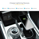 StarTech.com 1.6ft USB-C to Lightning Heavy Duty Coiled Cable, Male to Male, Charge/Sync, Black (RUSB2CLT50CMBC)
