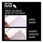 Hardcover Casebound Notebooks, SCRIBZEE Compatible, 1-Subject, Wide/Legal Rule, Black/Red Cover, (96) 11.75 x 8.25 Sheets