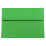 JAM Paper A8 Booklet Envelope 5 1/2" x 8 1/8", Green, 100/Pack (95625d)