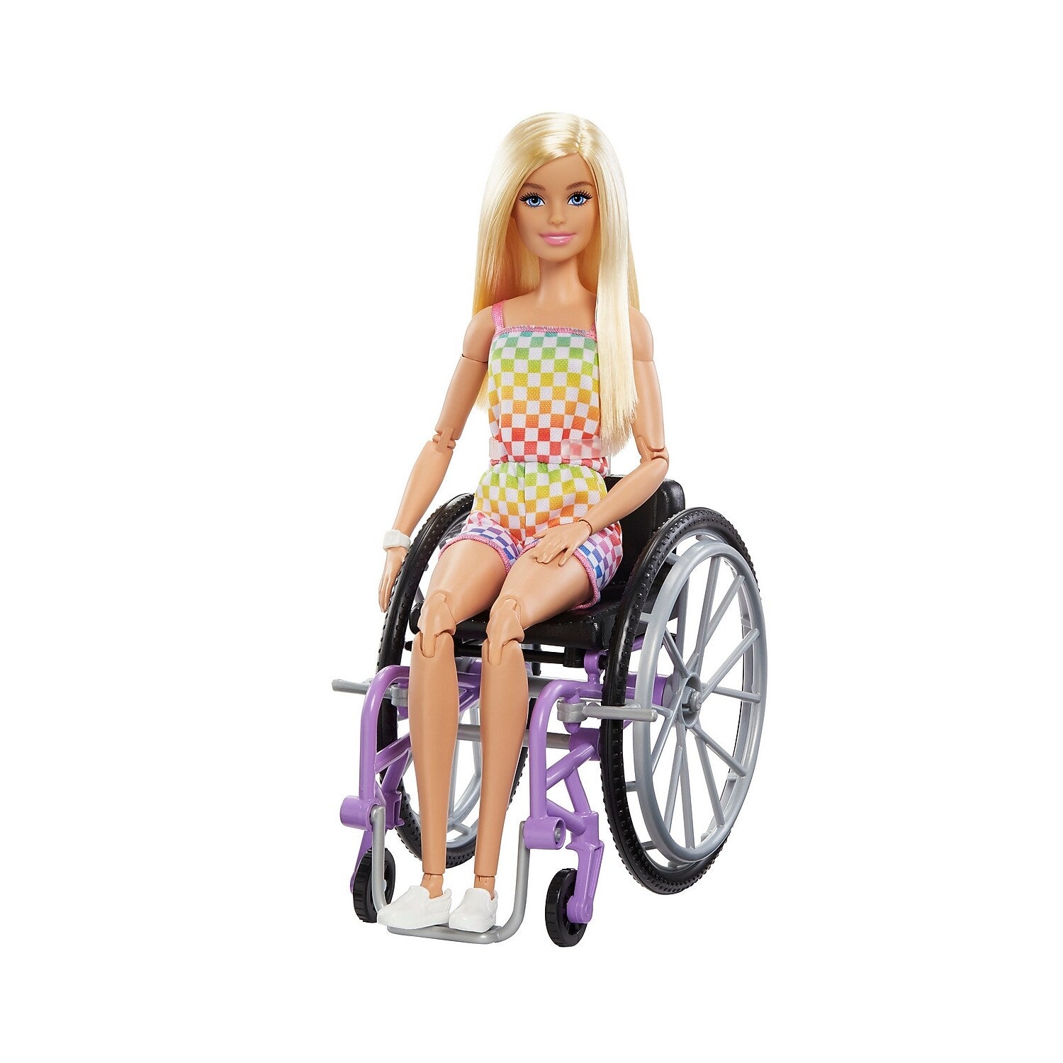 Mattel Barbie Fashionistas Doll With Wheelchair, Blond Hair, 2/Pack (HJT13)