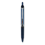 Precise V5RT Rollerball Pen, Retractable, Extra-Fine 0.5 mm, Navy Ink, Navy Barrel, Dozen