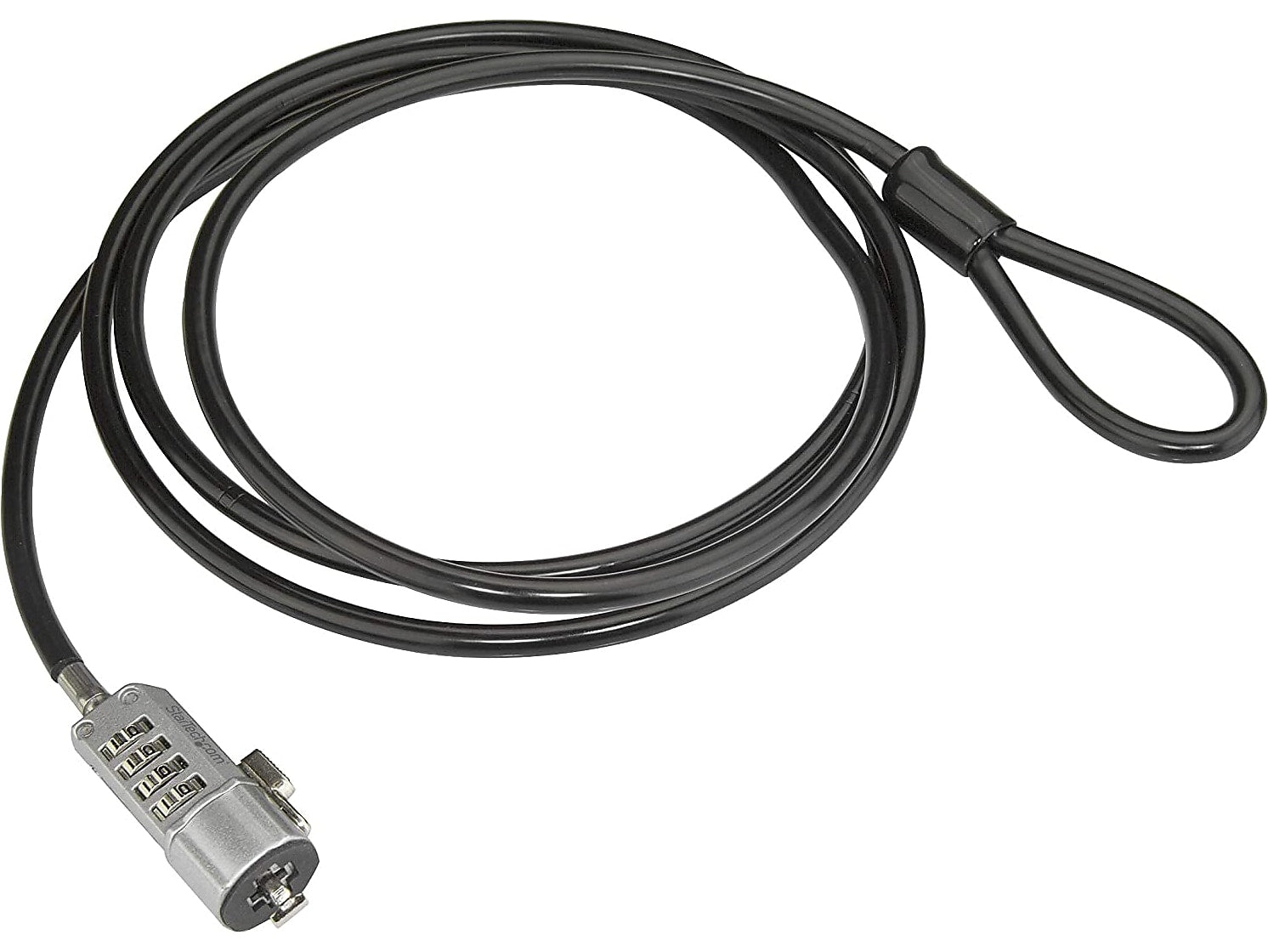 4XEM Combination Laptop Cable Lock, 6 ft. (4XLAPLOCK6B)