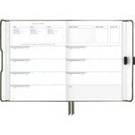AT-A-GLANCE Foundation 6.75" x 8.5" Weekly & Monthly Planner, Plastic Cover, Green (AAGFD20060)