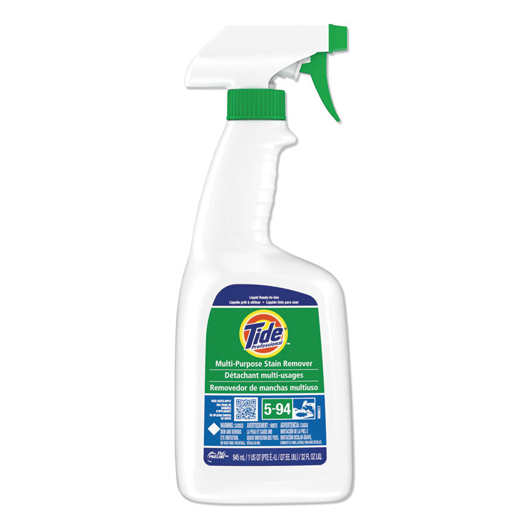 Multi Purpose Stain Remover, 32 oz Spray Bottle, 9/Carton