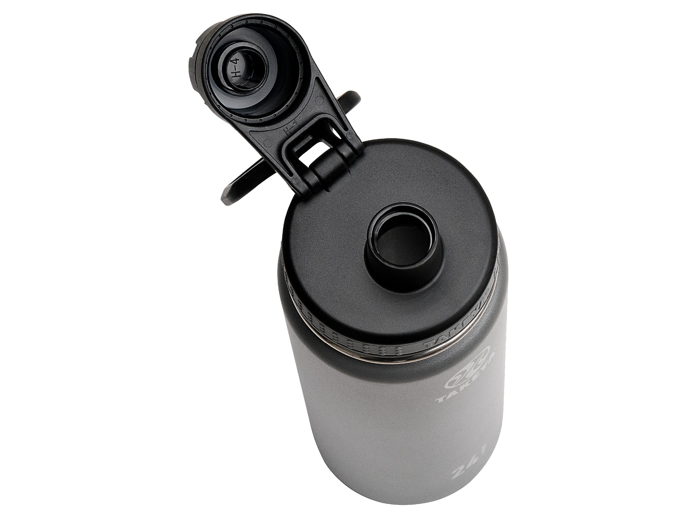 Takeya Originals Stainless Steel Vacuum Insulated Water Bottle, 24 oz., Graphite (50045)