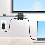 StarTech.com HDMI over RJ45 Ethernet Video Extender Kit, Female to Female, 4K 30Hz 130ft/1080p 60Hz 230ft (EXTEND-HDMI-4K40C6P1)