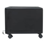Single-Drawer Mobile Filing Cabinet, 1 Legal/letter-Size File Drawer, Black, 14.75" X 18.25" X 12.75"