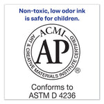 Marks A Lot Large Desk-Style Permanent Marker, Broad Chisel Tip, Yellow, Dozen (8882)