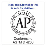 Marks A Lot Large Desk-Style Permanent Marker, Broad Chisel Tip, Red, Dozen (8887)