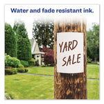 Marks A Lot Large Desk-Style Permanent Marker, Broad Chisel Tip, Brown, Dozen (8881)