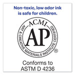 Marks A Lot Large Desk-Style Permanent Marker, Broad Chisel Tip, Blue, Dozen (8886)