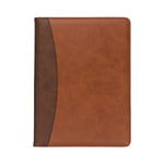 Samsill Faux Leather Padfolio, Tan/Brown (SAM71656)