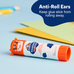 Elmer's BlooStick Buddies Washable Removable Glue Sticks, 4/Pack (2213740)