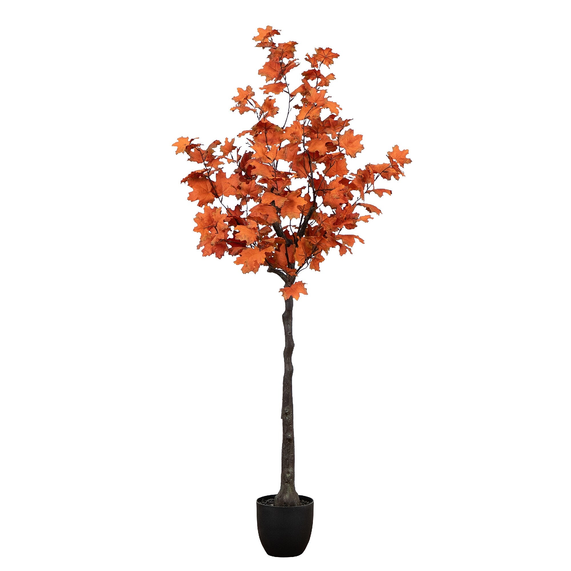 Nearly Natural 5' Autumn Rustic Maple Artificial Fall Tree (T4821)