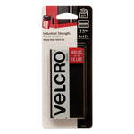 Industrial-Strength Heavy-Duty Fasteners, 2" X 4", Black, 2/pack