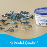 Learning Resources Ocean Animals, Assorted Colors, 50/Set (LER0799)