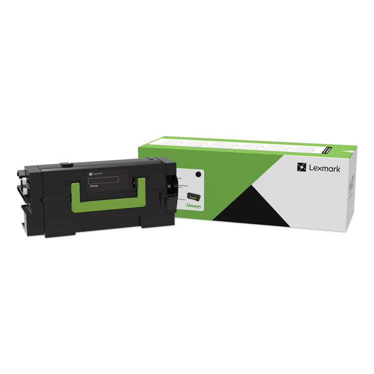 58d1x0e Extra High-Yield Toner, 35,000 Page-Yield, Black