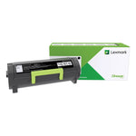 60f1h0e High-Yield Toner, 10,000 Page-Yield, Black