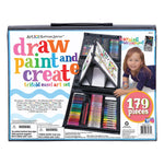 Art 101 Doodle and Draw Art Set, Assorted Colors, 179/Pack (30175MB)