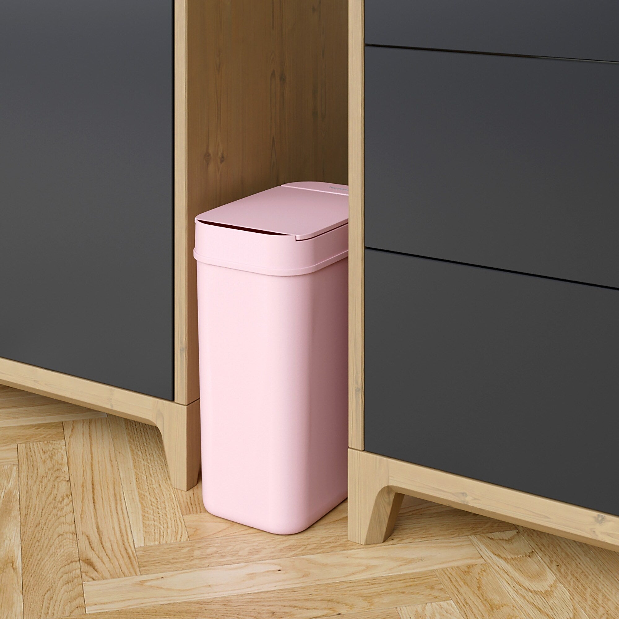 iTouchless Plastic Sensor Trash Can, 3 Gallon, Pink (SP03PP)