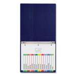 Customizable TOC Ready Index Multicolor Tab Dividers, 15-Tab, 1 to 15, 11 x 8.5, White, Contemporary Color Tabs, 1 Set