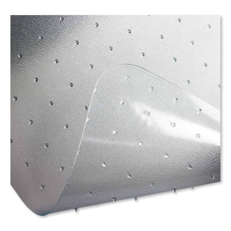 Cleartex Ultimat Polycarbonate Chair Mat for High Pile Carpets, 60" w x 48" l, Clear