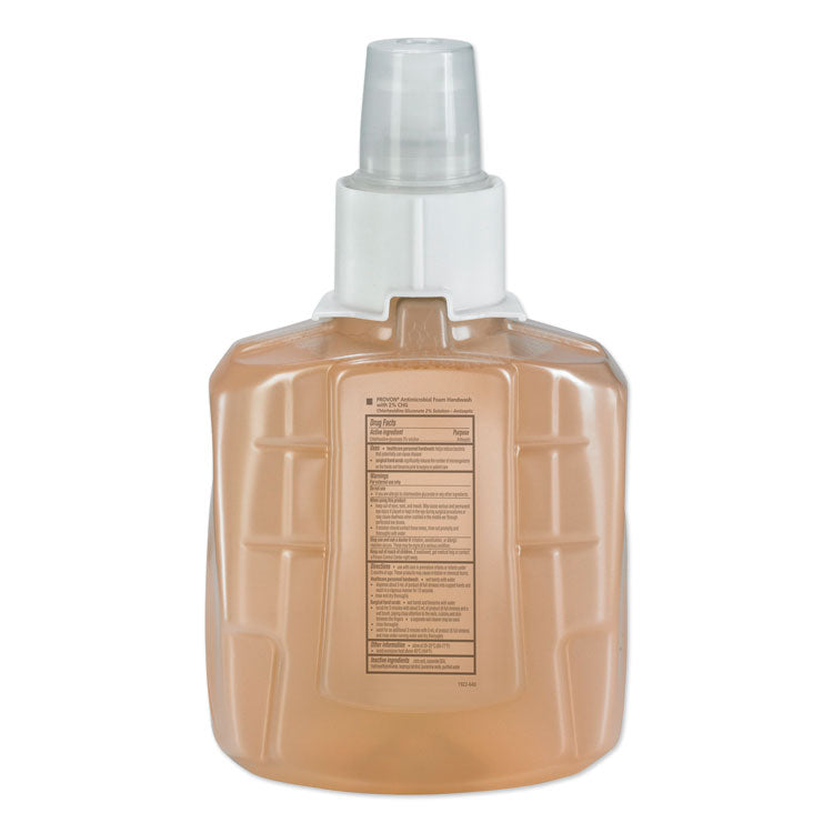 Antimicrobial Foam Handwash Refill, Fragrance-Free, 1,200 mL, 2/Carton