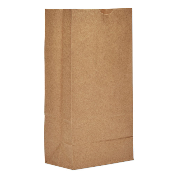 Grocery Paper Bags, 8# Size, 35# Basis Weight, 6" x 3.88" x 12.5", Kraft, 2,000/Bundle