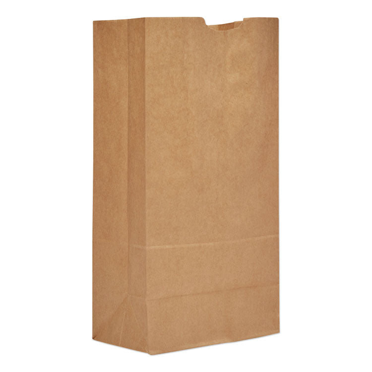 Grocery Paper Bags, 20# Size, 40# Basis Weight, 8.25" x 5.94" x 16.13", Kraft, 1,000/Bundle