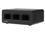 Luxor KwikBoost EdgePower 3-Bay Base Desktop Charging Station, Black (KBEP-BASE3)