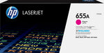 HP 655A Magenta Standard Yield Toner Cartridge, Prints Up to 10,500 Pages (CF453A)