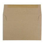 JAM Paper A9 Booklet Envelope 5 3/4" x 8 3/4", Brown Kraft, 100/Pack (LEKR875d)