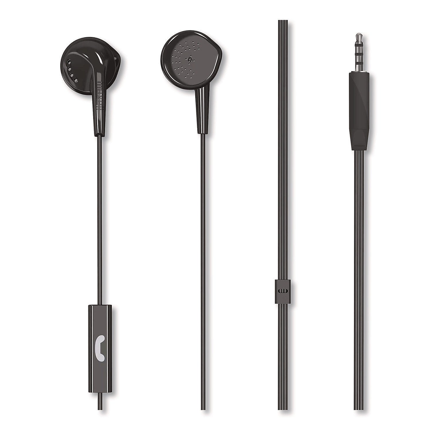 Maxell EB-95 Earbud Headphones, Black (199846)