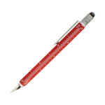 Monteverde One Touch Fountain Pen with Stylus, Red (MV35234)