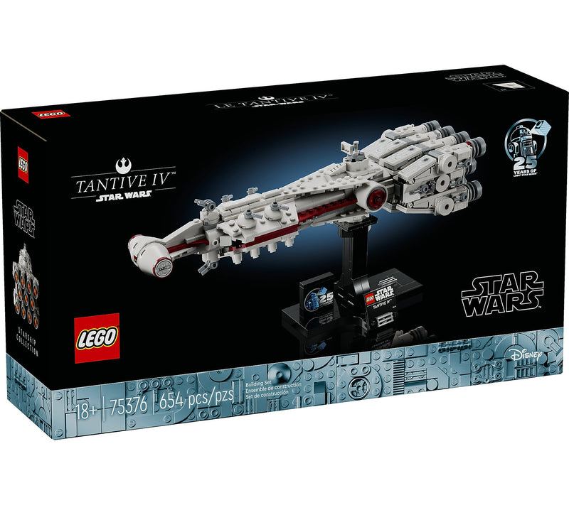 LEGO Star Wars Tantive IV, 654 Pieces (75376)