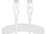 Belkin BoostCharge USB Type-C to USB Type-C Charging Cable, 6.6 ft., White, 2/Pack (CAB014bt2MWH2PK)