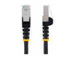 StarTech 100' Cat6A Ethernet Cable, 27AWG, Black (NLBK-100F-6A-PATCH)